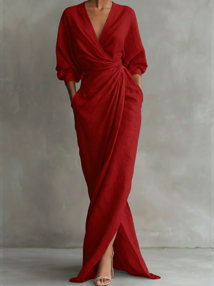 Valina | Wrap Maxi Dress