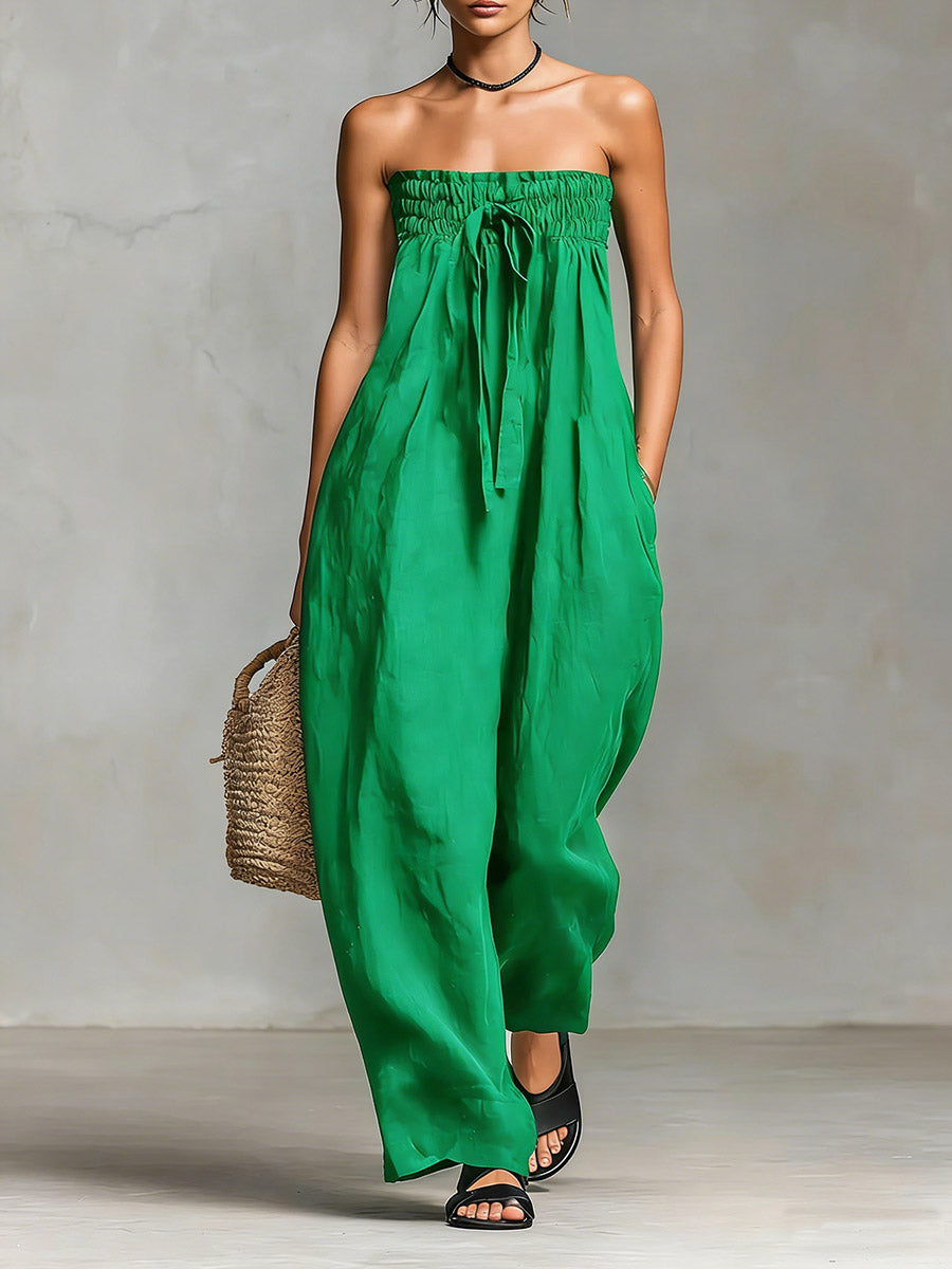 Nova | Strapless Flow Maxi Dress