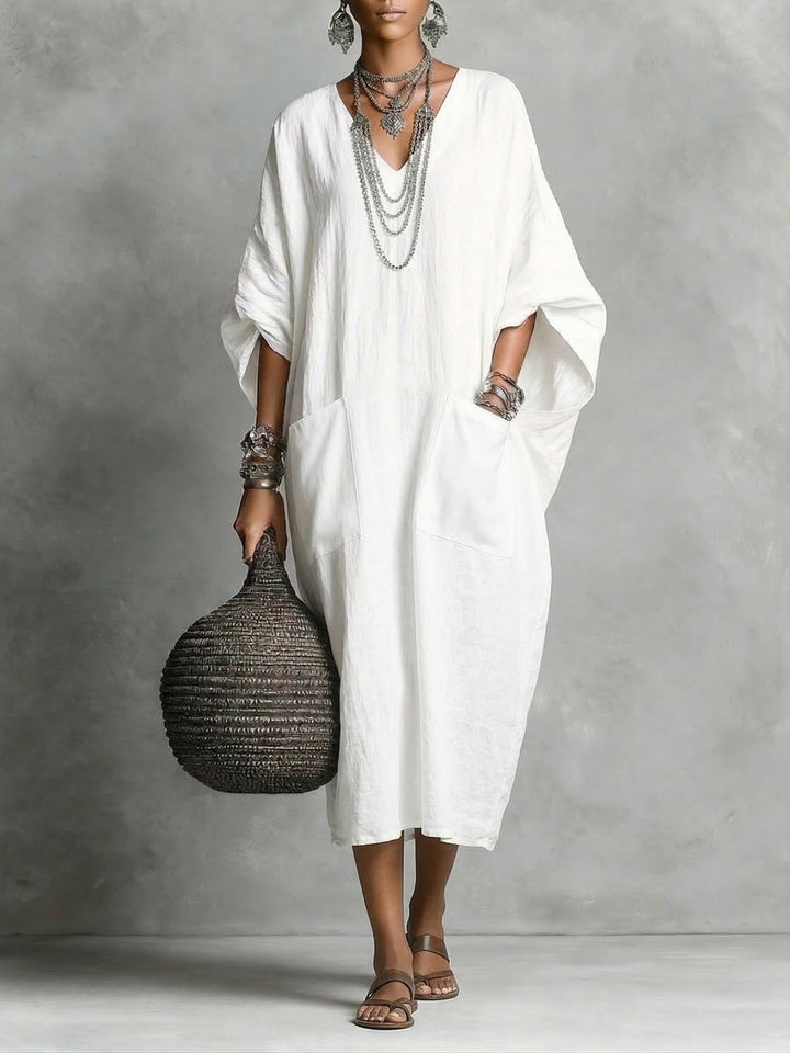 Kaia | Relaxed Kaftan Maxi Dress