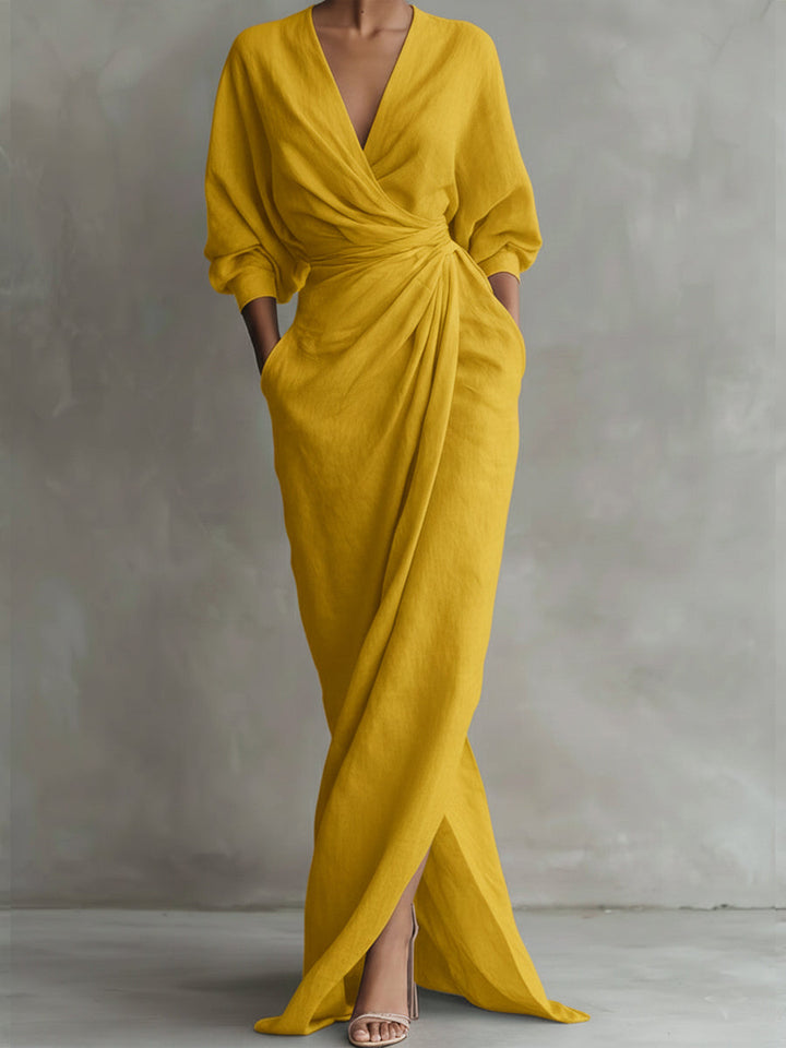 Valina | Wrap Maxi Dress