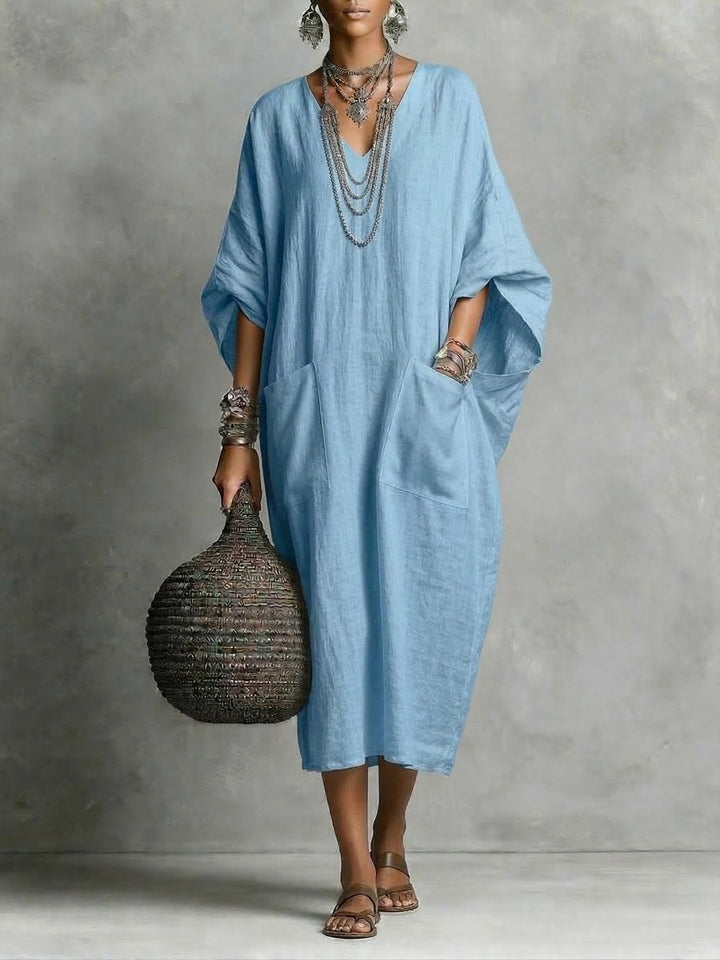 Kaia | Relaxed Kaftan Maxi Dress