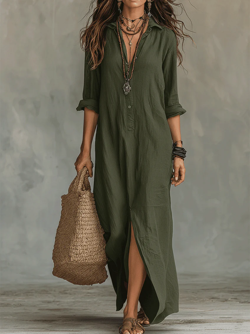 Nora | Relaxed Maxi Dress