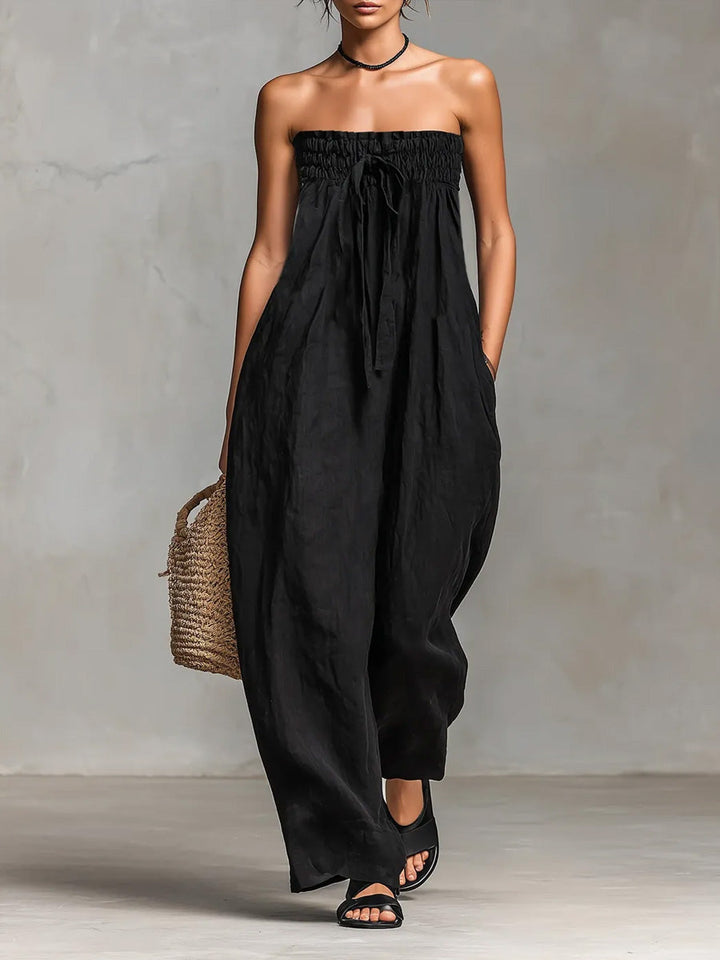 Nova | Strapless Flow Maxi Dress