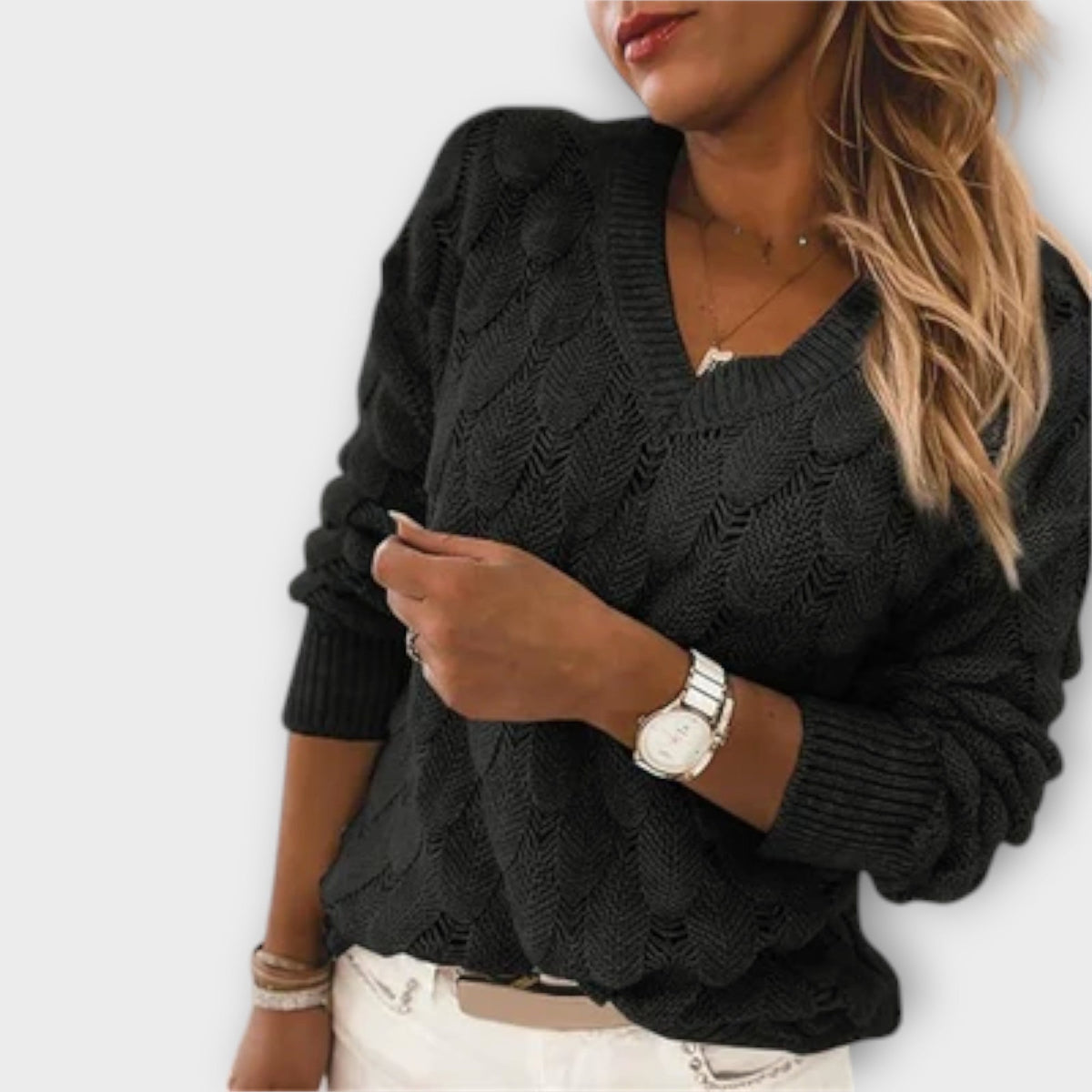 Noemier - V-Neck Jumper